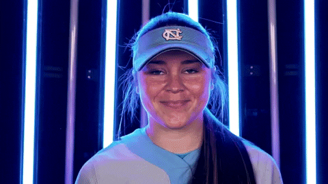 Carolina Unc Softball GIF by UNC Tar Heels