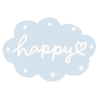 Happy Sticker