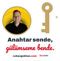 New Home Smile Sticker by KW CobanS