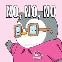 No Way Smh GIF by Pudgy Penguins