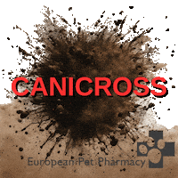 Canicross Sticker by Europeanpetpharmacy
