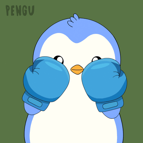 Fight Finish Him GIF by Pudgy Penguins