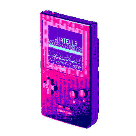 gameboy Sticker by Caitlin Burns