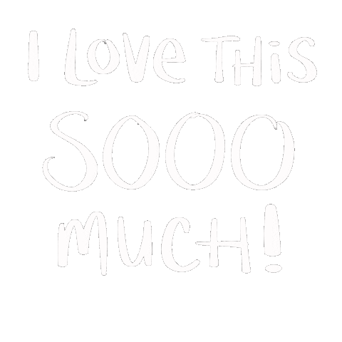 alotandacouple love white love this i love this Sticker