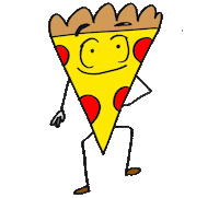 Pizza Delivery Sticker by But Like Maybe