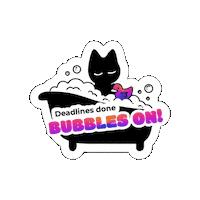 Lna_design cat creative break project Sticker