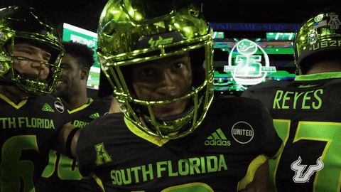 College Football GIF by USF Athletics