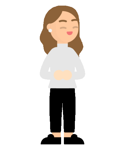 Happy Girl Sticker by Novoresume