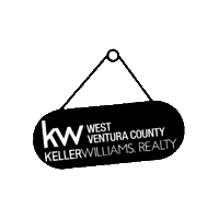 Real Estate Door Tag Sticker by KW West Ventura County