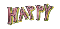 Happy Sticker