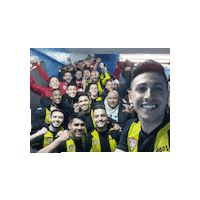 Atletico Artilleros Sticker by stock4less