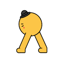 Sticker Looking Down Sticker by Loop Parade