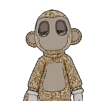 Monkey Sticker