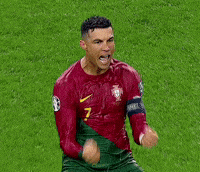 Celebrating Cristiano Ronaldo GIF