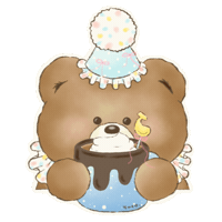 ふわくま Sticker by fuwakuma.yuco