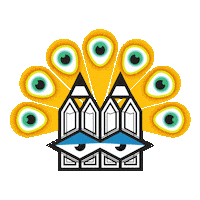 Look At Me Attention Sticker by Stamatia Alexaki