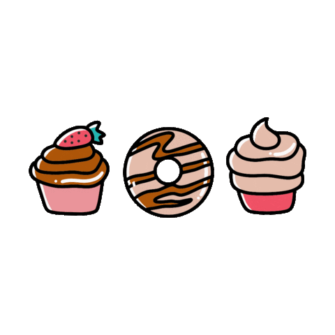Cupcake Dulce Sticker