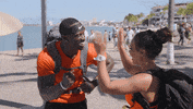 Happy The Amazing Race GIF by CBS