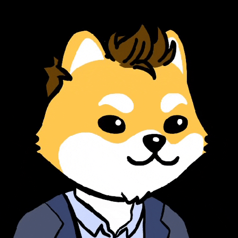 DogelonMars dog meme crypto think GIF