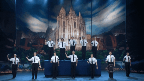 south park hello GIF by The Book of Mormon (Musical)