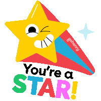 Happy Shooting Star Sticker by gohenry