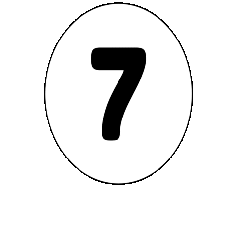 Studio Number Sticker