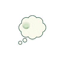 Thinking Dreaming Sticker by NehNah