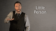 sign language little person GIF by Sign with Robert