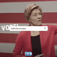 BackToBluePA 2020 elizabeth warren voter registration iwillvote GIF