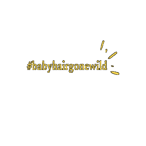 Baby Hair Sticker by kipatiivola
