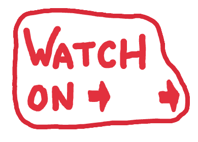 Youtube Netflix Sticker by Bent Rushmore