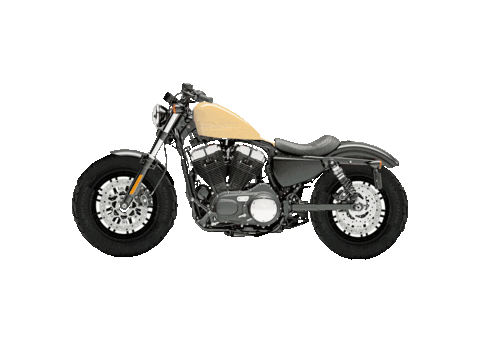 ohama-style giphyupload moto harleydavidson 48 Sticker