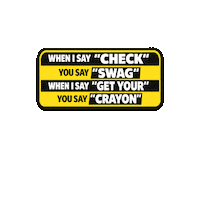 Crayon Sticker