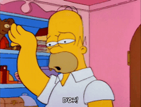 Frustrated Season 3 GIF by The Simpsons