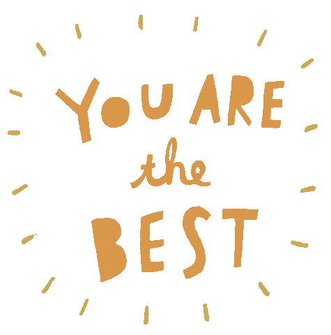 You Are The Best Thanks Sticker by Miss NoProblem