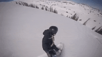 nicolebowdle snowboarding snow winter utah mountains GIF
