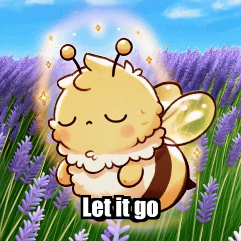 Let It Go Peace GIF by Beelightened
