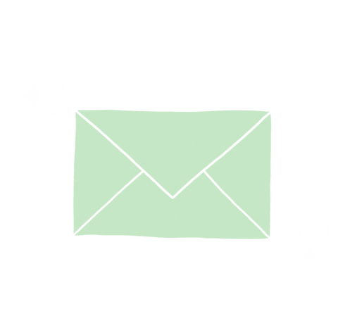 Mail Note Sticker by The Paper + Craft Pantry
