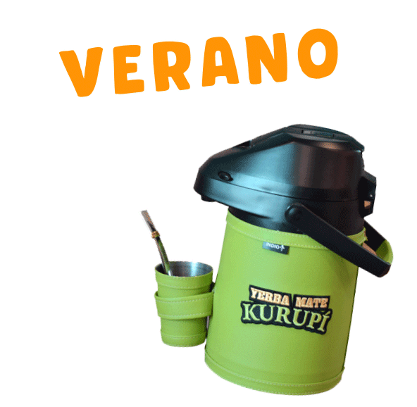 kurupiparaguay giphyupload verano playa mate Sticker