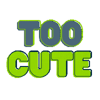 Too Cute Sticker by Paws in the City