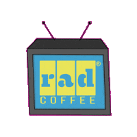 Mtv 90S Sticker by Rad Coffee