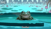 Frog Goodbye GIF by Adult Swim