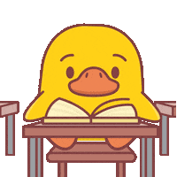 Happy Student Sticker by FOMO Duck