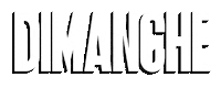 Dimanche Sticker by Pete The Monkey