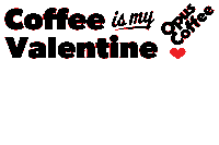 Valentines Day Love Sticker by Opus Coffee