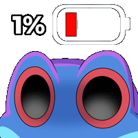 Dying Running On Empty Sticker by Snek