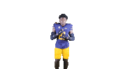 Ncaa Football Go Bears Sticker by Cal Athletics