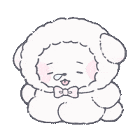 Sleepy Sheep Sticker