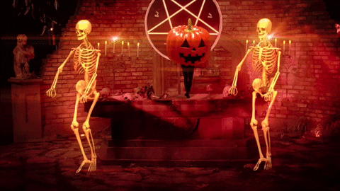 spooky halloween GIF by Super Deluxe