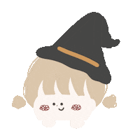 Halloween おんなのこ Sticker